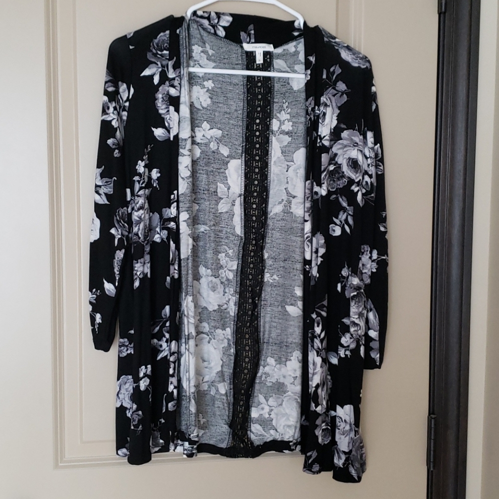 Maurice's Floral Cardigan